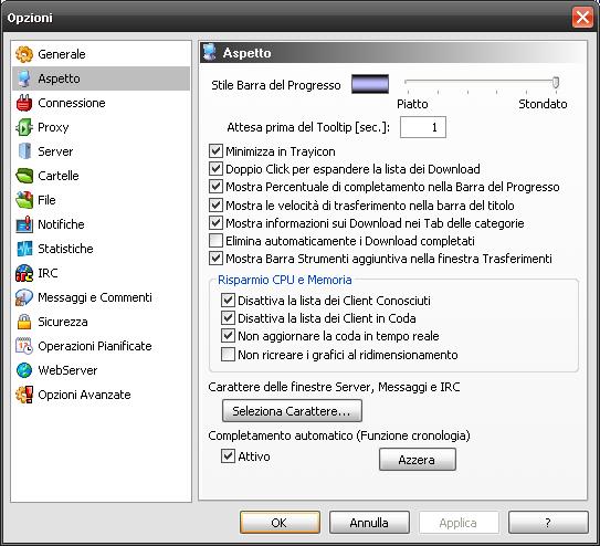 emule configurazione