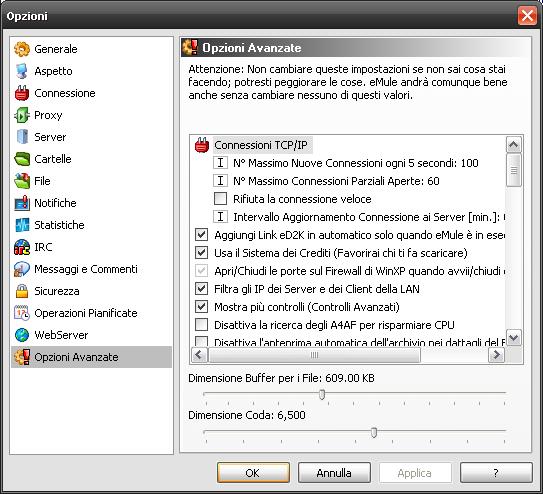 emule configurazione