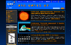 gak - gruppo astrofili keplero - roma