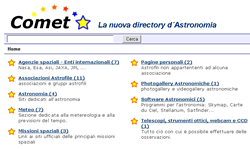 comet - directory astronomica