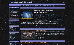 gak - gruppo astrofili keplero - roma